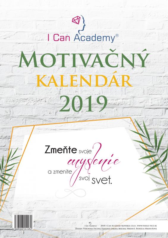 Kniha: I Can Academy Motivačný kalendár 2019autor neuvedený