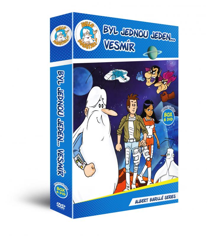 Kniha: Byl jednou jeden... vesmír - remasterovaná verze (6 DVD kolekce) - Albert Barillé