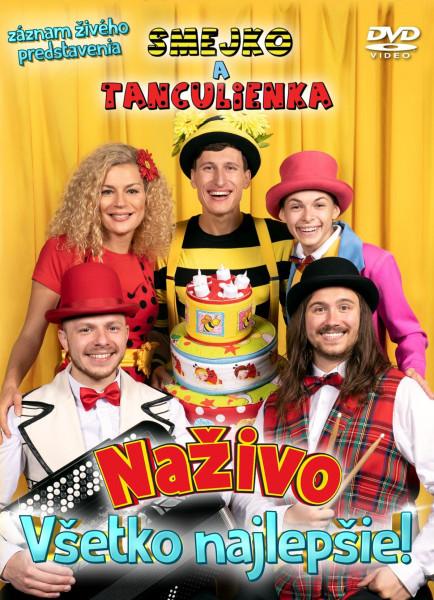 Kniha: Smejko a Tanculienka: Naživo/ Všetko najlepšie! - DVD - Smejko a Tanculienka