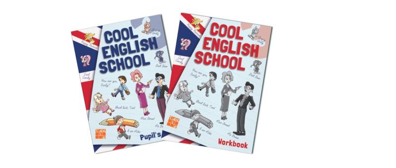 Kniha: Cool english school - učebnica a pracovný zošitautor neuvedený
