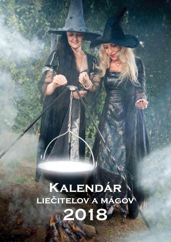 Kniha: Kalendár liečiteľov a mágov 2018-nástennýautor neuvedený