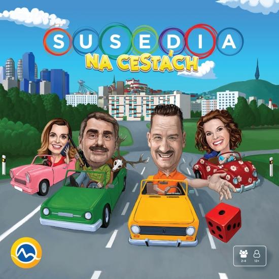 Kniha: Susedia na cestách - stolová hraautor neuvedený