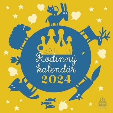 Kniha: Rodinný kalendár 2024 - nástennýautor neuvedený