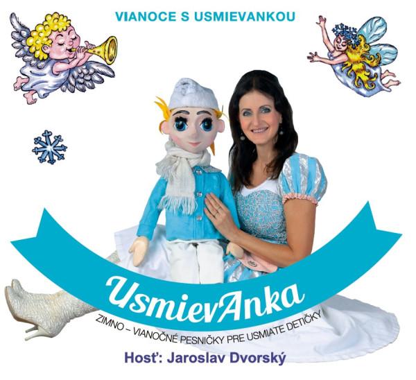 Kniha: UsmievAnka: Vianoce s UsmievAnkou (+ maľovanka) - UsmievAnka