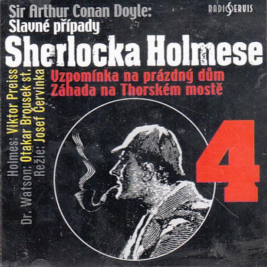 Kniha: Slavné případy Sherlocka Holmese 4 - CD - Doyle Arthur Conan