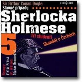 Kniha: Slavné případy Sherlocka Holmese 5 - Arthur Conan Doyle; Viktor Preiss; Otakar Brousek st.