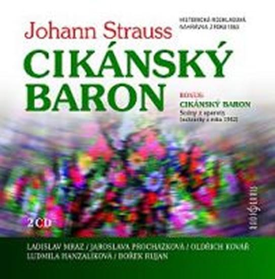 Kniha: Cikánský baron - 2CD - Strauss Johann
