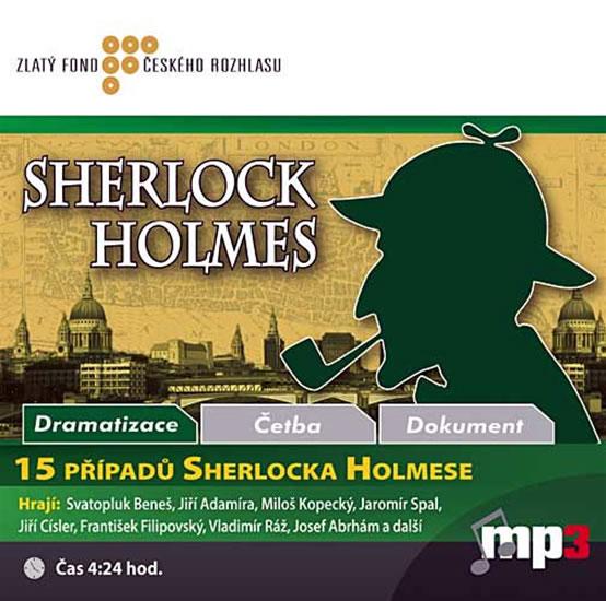 Kniha: 15 případů Sherlocka Holmese - CD - Doyle Sir Arthur Conan