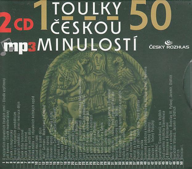 Kniha: Toulky českou minulostí 1-50 - 2 CDmp3autor neuvedený