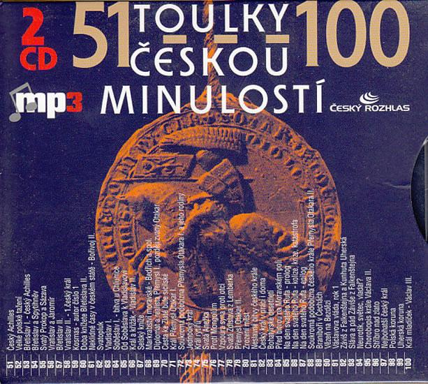 Kniha: Toulky českou minulostí 51-100 - 2CDmp3kolektív autorov