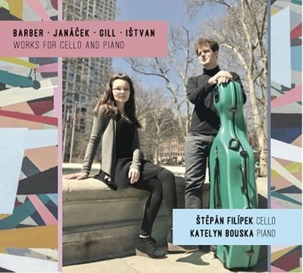 Kniha: Barber, Janáček, Gill, Ištvan - Skladby pro violoncello a klavír - CDautor neuvedený