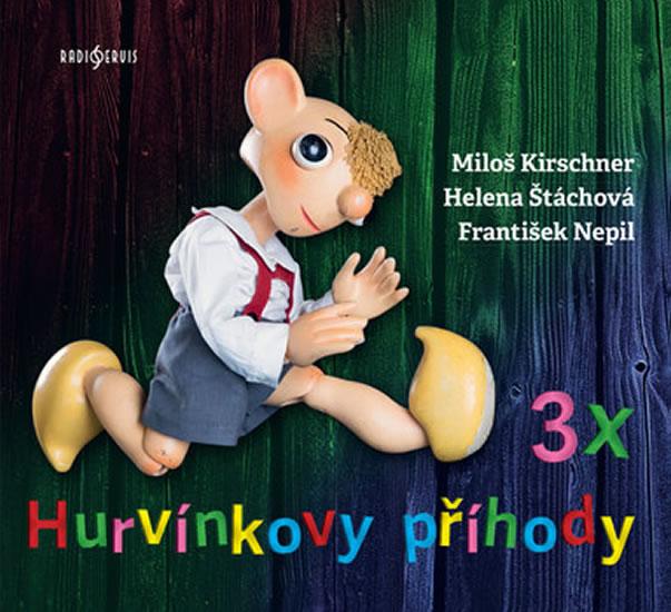 Kniha: 3x Hurvínkovy příhody - 3 CD - Nepil František