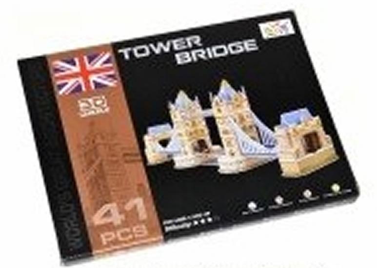 Kniha: Puzzle 3D - Tower Bridge (41 dílků)autor neuvedený