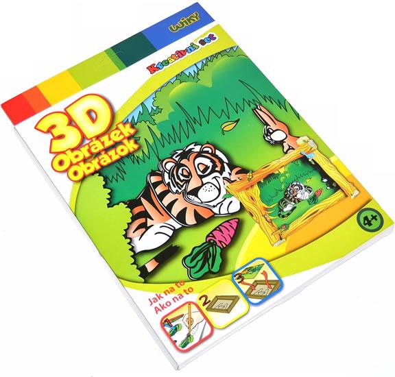 Kniha: Kreativní set - 3D obrázekautor neuvedený