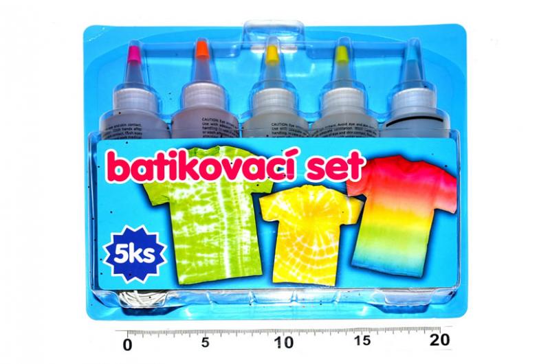 Kniha: Batikovací set - 5ksautor neuvedený