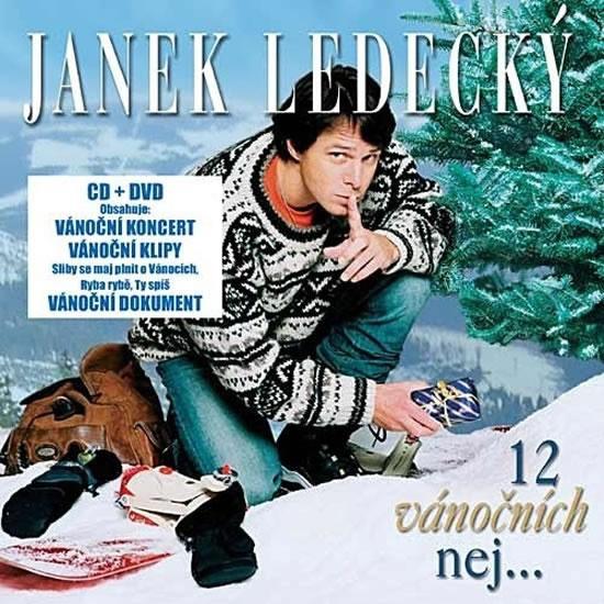 Kniha: 12 Vánočních nej ...CD+DVD - Ledecký Janek