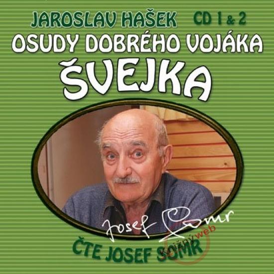Kniha: Osudy dobrého vojáka Švejka (1 - 2) - KNP-2CD - Hašek Jaroslav