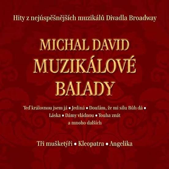 Kniha: Michal David - Muzikálové balady - CDautor neuvedený