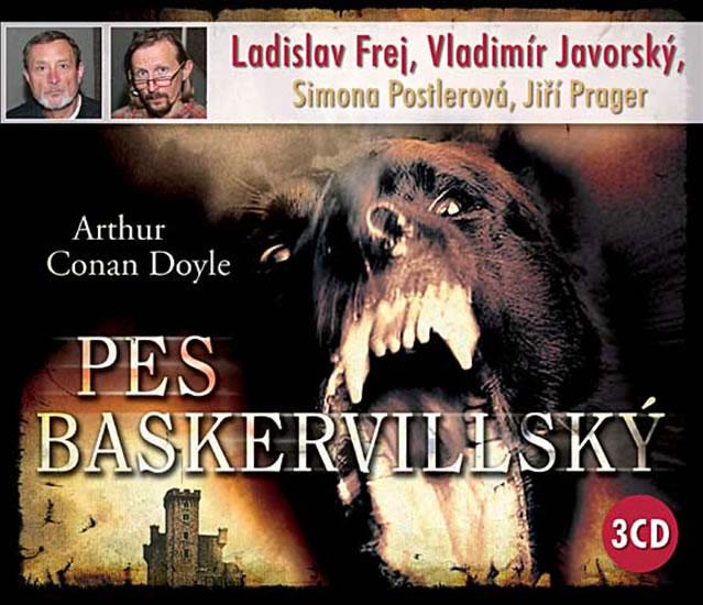 Kniha: Pes baskervillský - KNP-3CD - Doyle Sir Arthur Conan