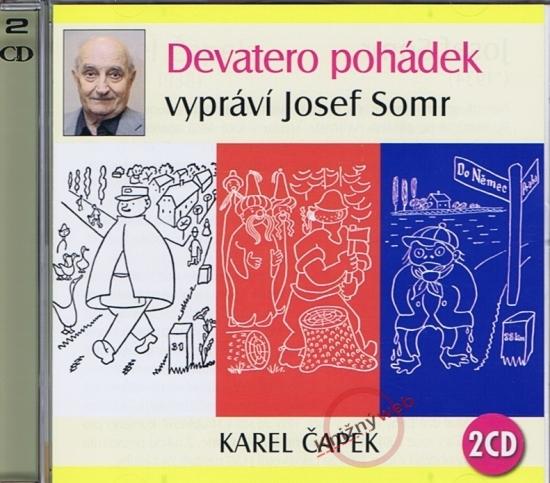 Kniha: Devatero pohádek - KNP - 2CD - Čapek Karel