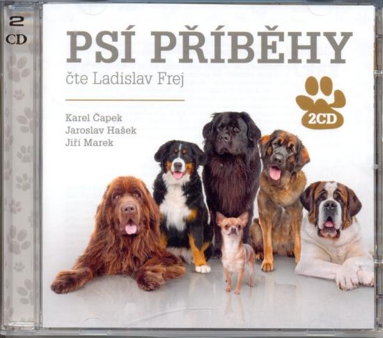 Kniha: Psí příběhy - 2CD - Čapek, Jaroslav Hašek, Jiří Marek Karel