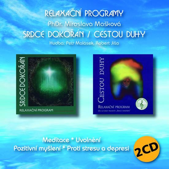 Kniha: Srdce dokořán / Cestou duhy - Relaxační program 2 CD - Mašková Miroslava