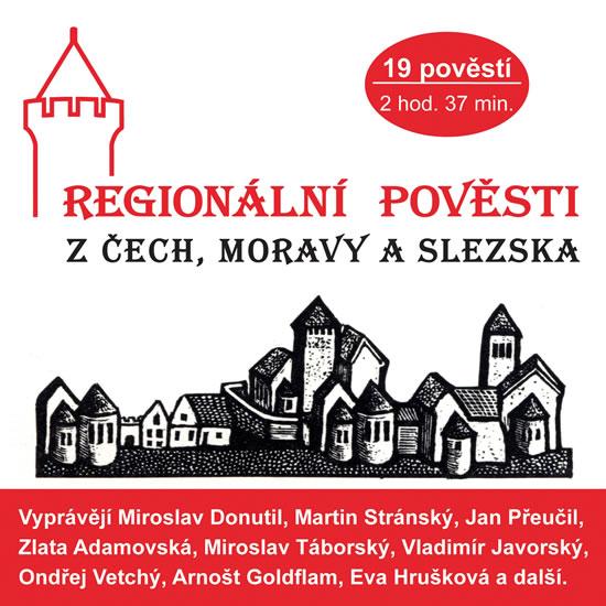 Kniha: Regionální pověsti z Čech, Moravy a Slezska - CDmp3autor neuvedený