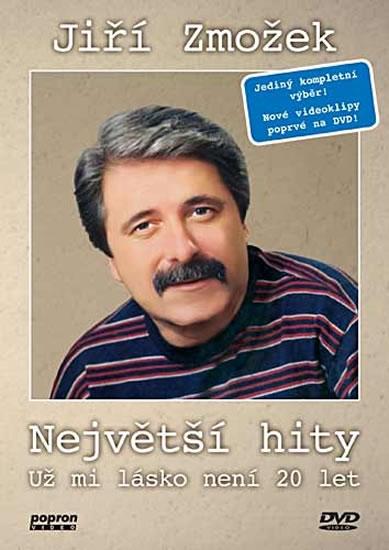 Kniha: Jiří Zmožek - Největší hity - Už mi lásko není 20 let - DVDautor neuvedený