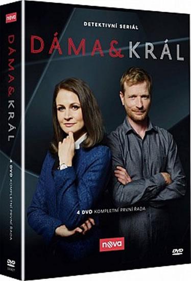 Kniha: Dáma a král - 1. série 4x DVD DIGIPACK(Kompletní první řada)autor neuvedený