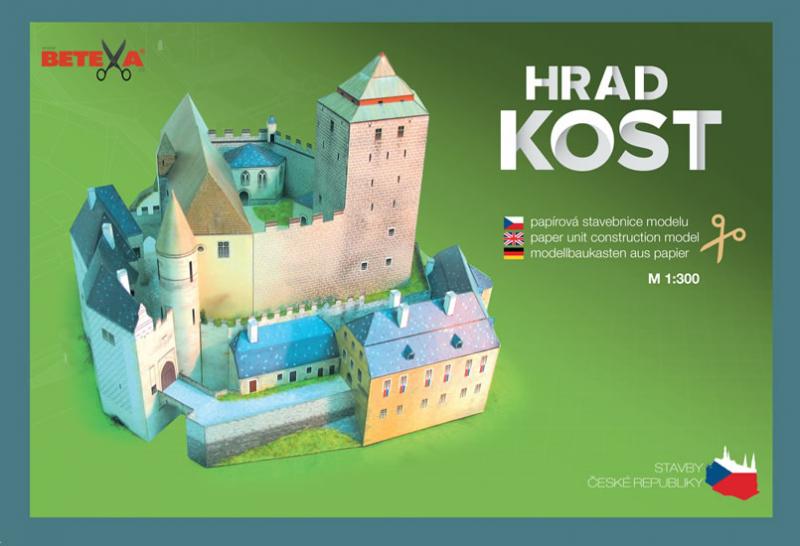 Kniha: Hrad Kost - vystřihovánkyautor neuvedený