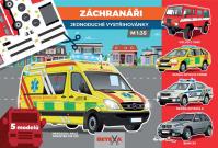 Záchranáři - Jednoduché vystřihovánky