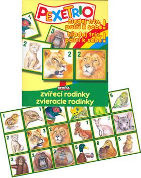 Kniha: Pexetrio-Zvířecí rodinkyautor neuvedený