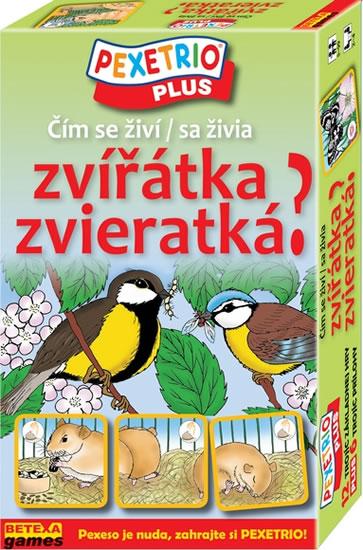 Kniha: Pexetrio - Čím se živí zvířátka?autor neuvedený