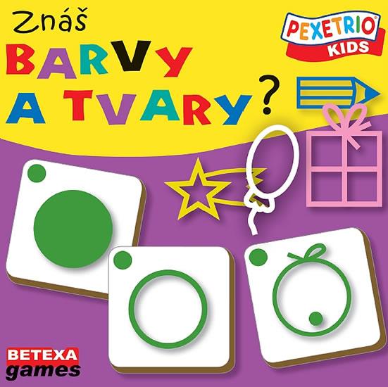 Kniha: Pexetrio Kids - Znáš barvy a tvary?autor neuvedený