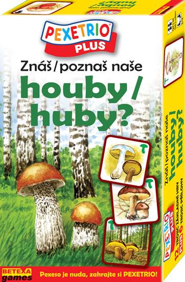 Kniha: Pexetrio - Znáš naše houby?autor neuvedený