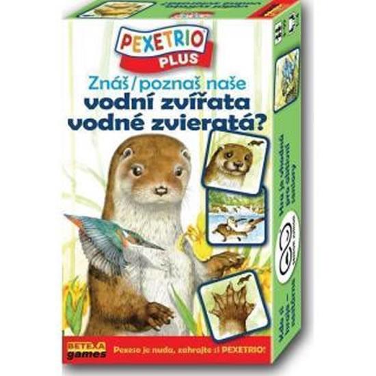 Kniha: Pexetrio - Znáš vodní zvířata?autor neuvedený