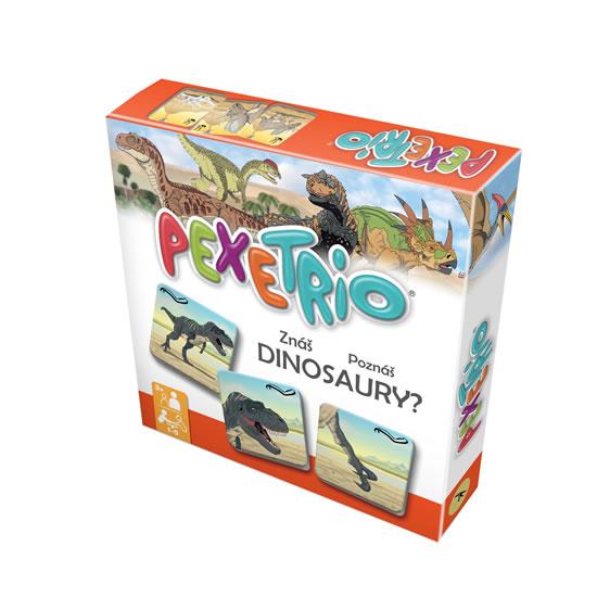 Kniha: Pexetrio - Znáš dinosaury?autor neuvedený