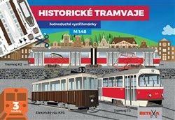 Kniha: Historické tramvaje - Jednoduché vystřihovánkyautor neuvedený