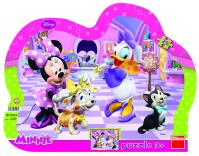 Minnie - Mazlíčci - tvarované puzzle 25