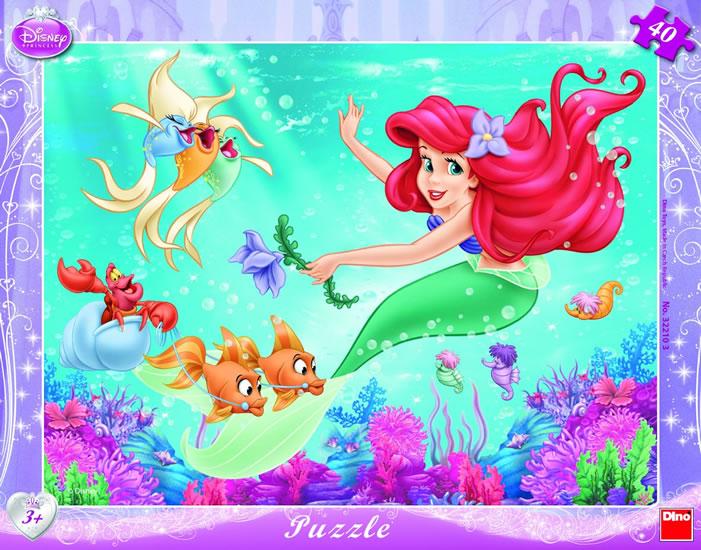 Kniha: Princezny - rámové puzzle 40 dílkůautor neuvedený