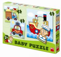 Dopravní prostředky - Baby puzzle