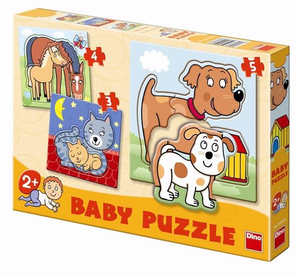 Kniha: Zvířátka - Baby puzzleautor neuvedený