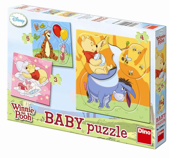 Kniha: Medvídek Pú - Baby puzzleautor neuvedený