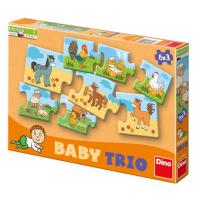 RODINA - baby trio puzzle 8x3