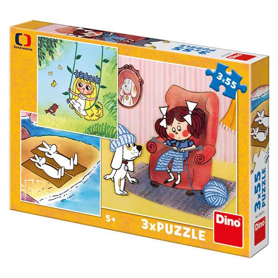 Kniha: Moje pohádky: puzzle 3x55 dílkůautor neuvedený