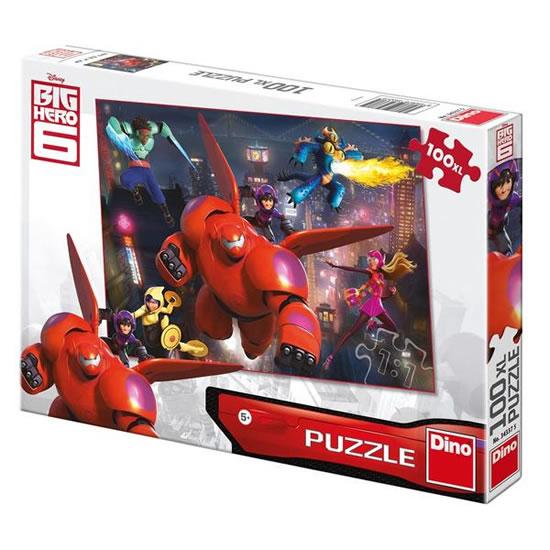 Kniha: Big Hero 6 - puzzle 100 XL dílkůautor neuvedený