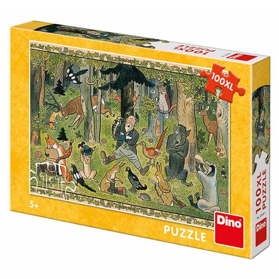 Kniha: Josef Lada - Hajného sen: puzzle 100XL dílků - Lada Josef