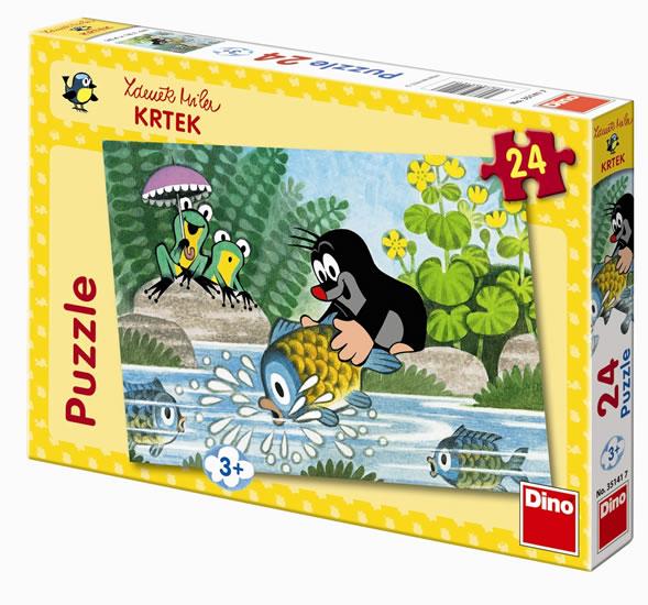 Kniha: Krtek a rybka puzzle 24 dílkůautor neuvedený