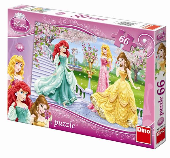 Kniha: Princezny - puzzle 66 dílkůautor neuvedený