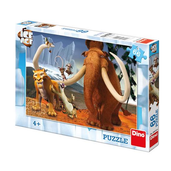 Kniha: Doba ledová: Partička - Puzzle 66 dílků - Disney Walt